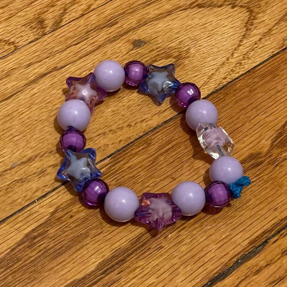 Cute chunky elastic bracelet